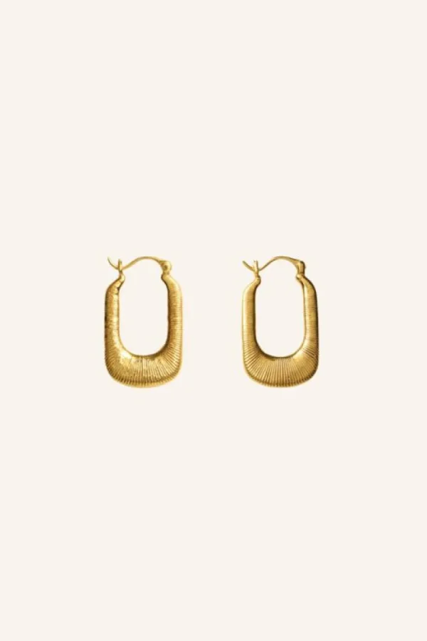 By bar Oorbellen | Sieraden<lou earring | gold
