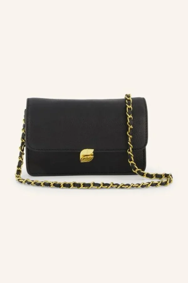 By bar Tassen<loua leather bag | black