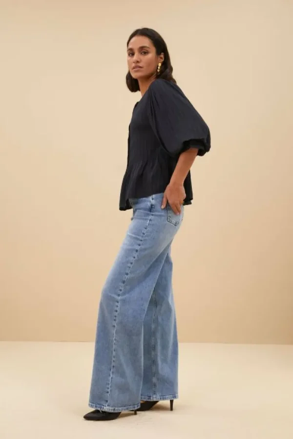 By bar Blouses<louis blouse | midnight