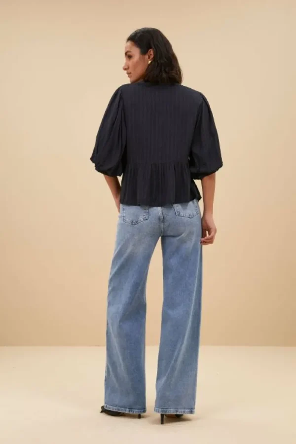 By bar Blouses<louis blouse | midnight