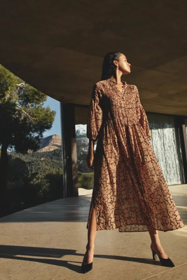 By bar Jurken<loulou anika dress | anika print