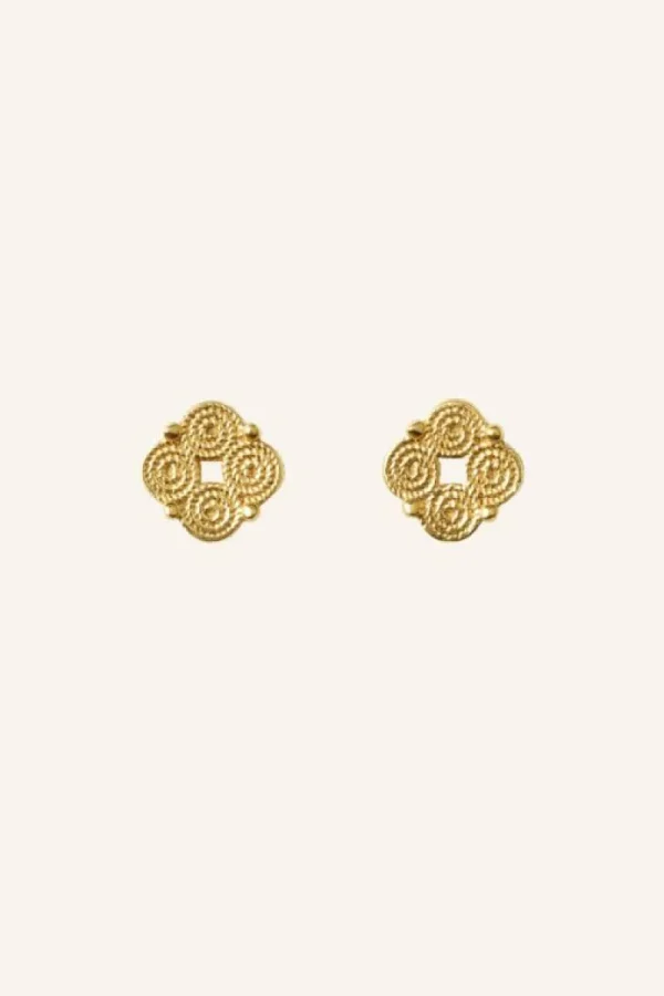 By bar Oorbellen | Sieraden<lova earring | gold