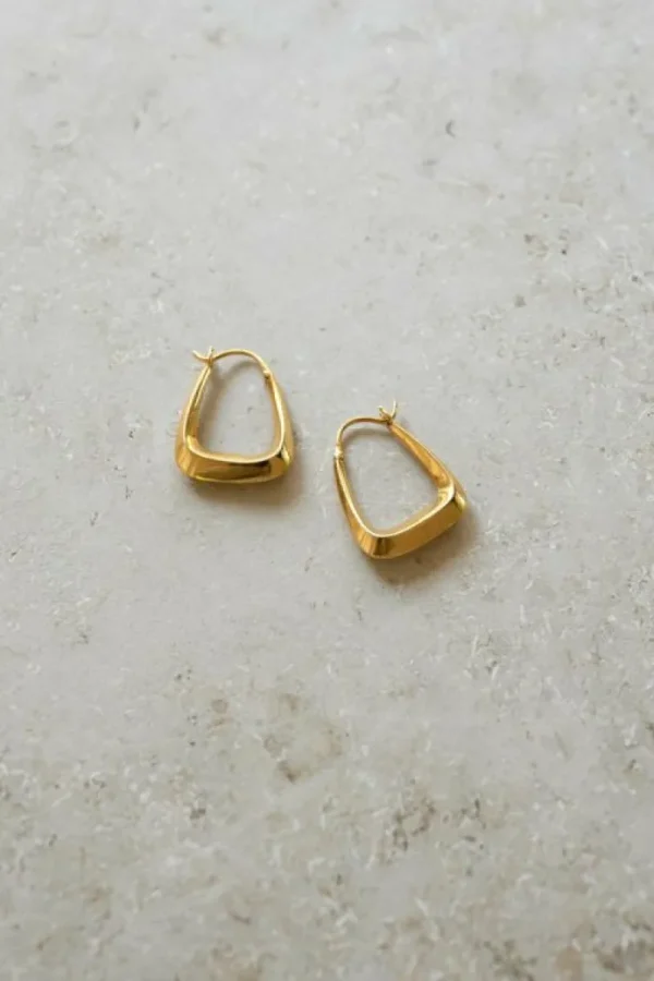 By bar Oorbellen | Sieraden<luna earring | gold