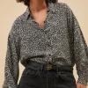By bar Blouses<lykke calm flower blouse | calm flower print