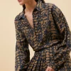 By bar Blouses<lykke painting blouse | painting print