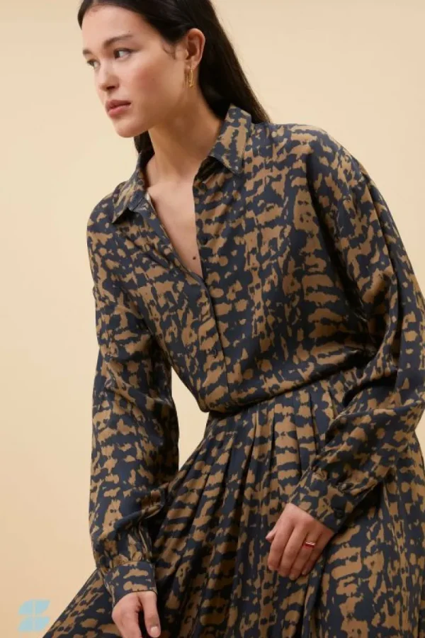 By bar Blouses<lykke painting blouse | painting print