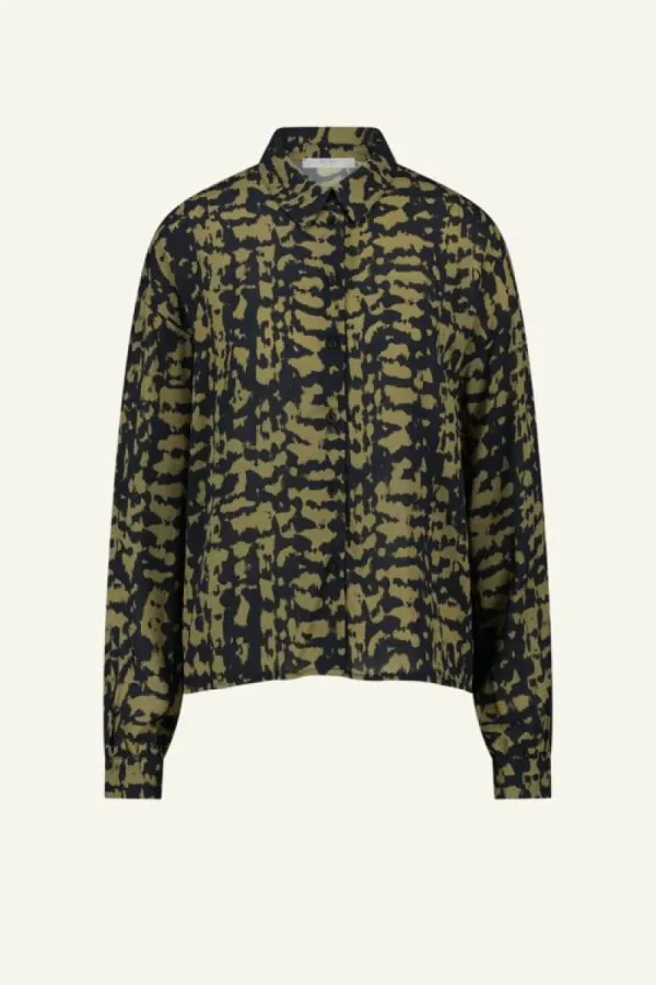 By bar Blouses<lykke painting blouse | painting print