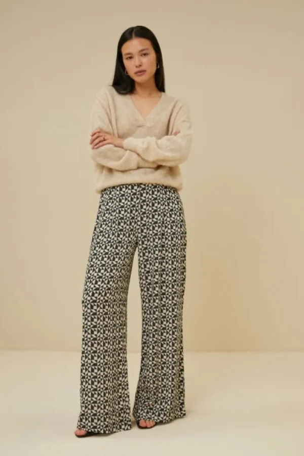 By bar Broeken<mara graphic pant | graphic print