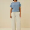 By bar Truien<max ss pullover | ocean