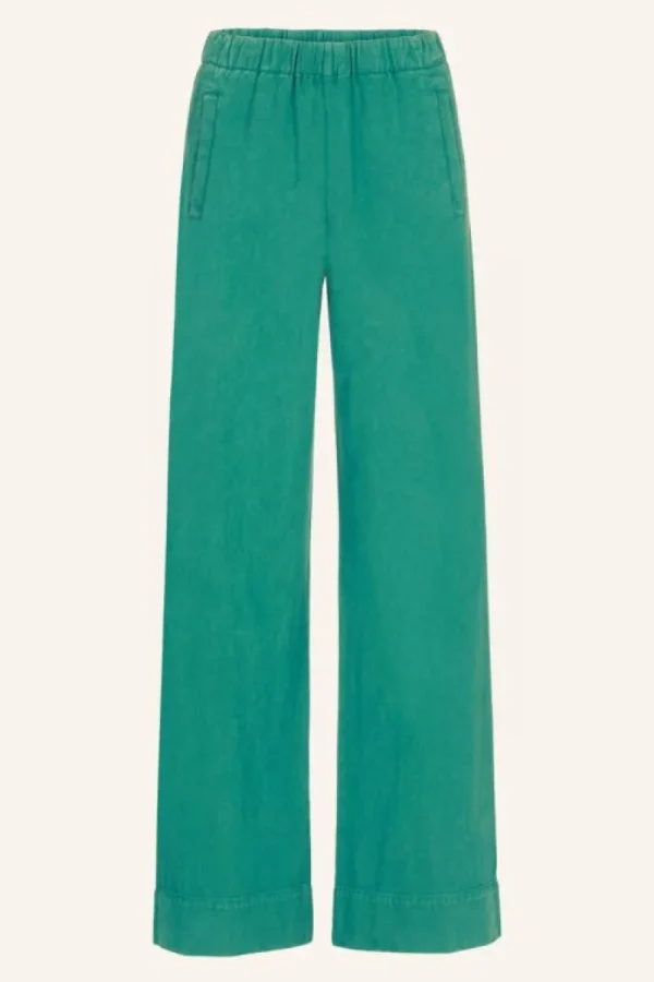 By bar Broeken<mees twill pant | aloe vera