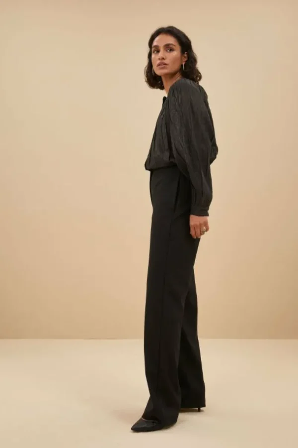By bar Blouses<meggie lurex blouse | midnight