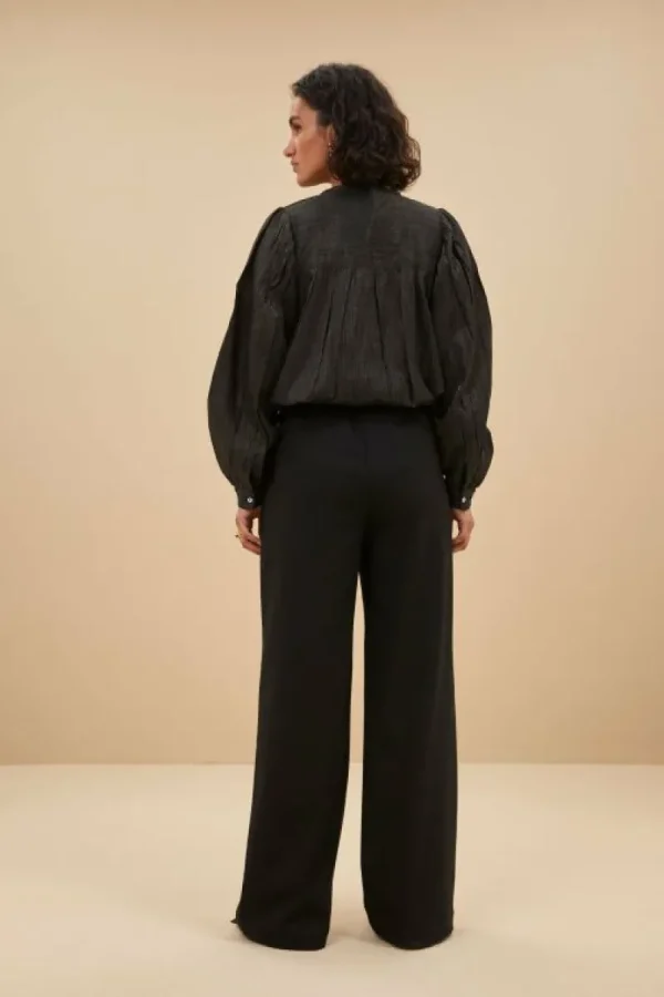 By bar Blouses<meggie lurex blouse | midnight