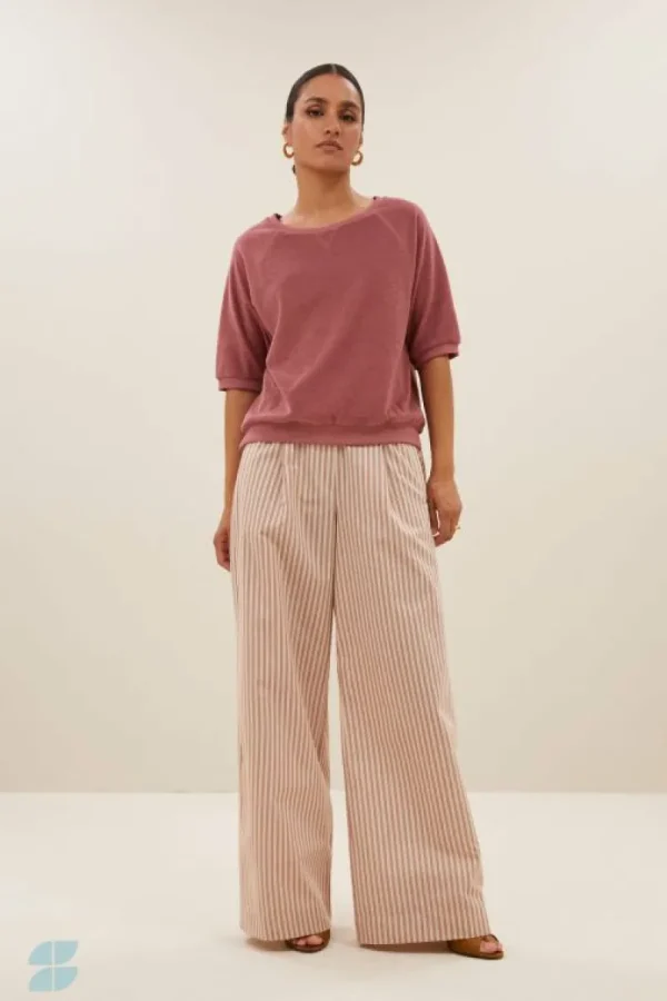 By bar Tops & Shirts<neva slub top | bright plum