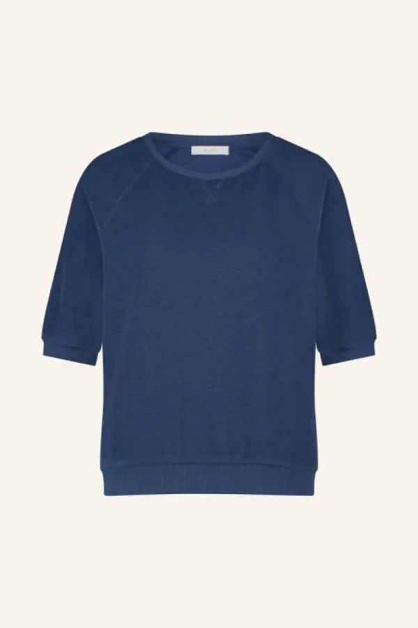 By bar Tops & Shirts<neva slub top | estate blue