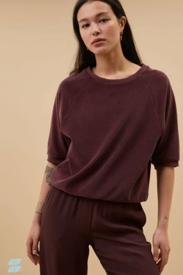 By bar Tops & Shirts<neva slub top | pecan