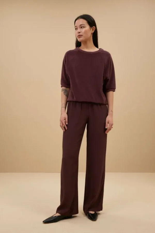 By bar Tops & Shirts<neva slub top | pecan