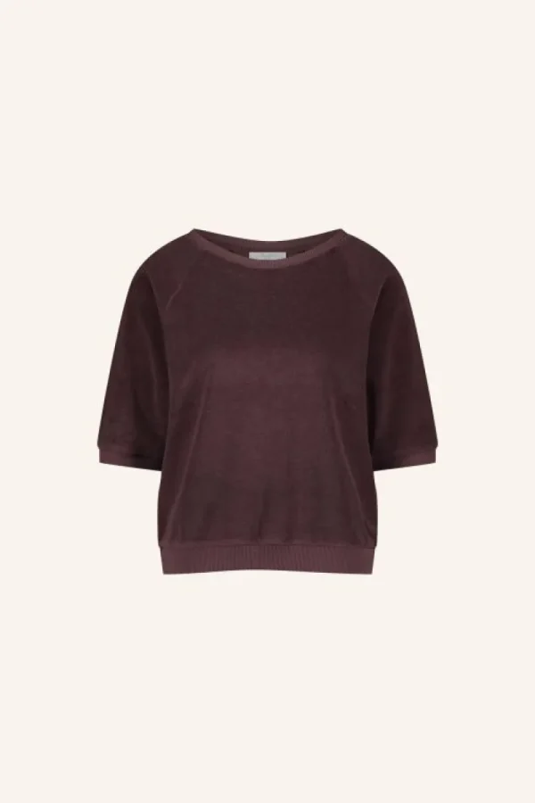 By bar Tops & Shirts<neva slub top | pecan