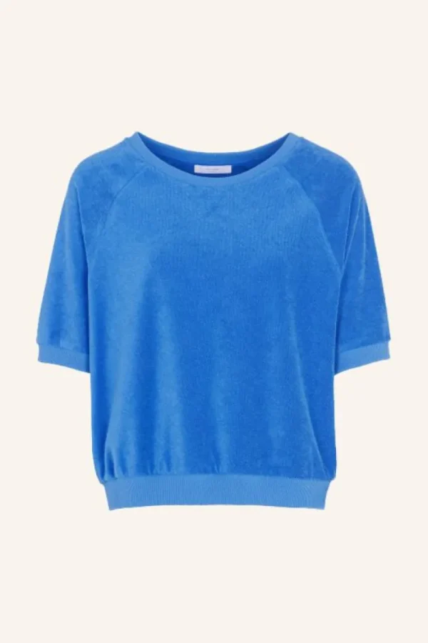By bar Tops & Shirts<neva slub top | queens blue