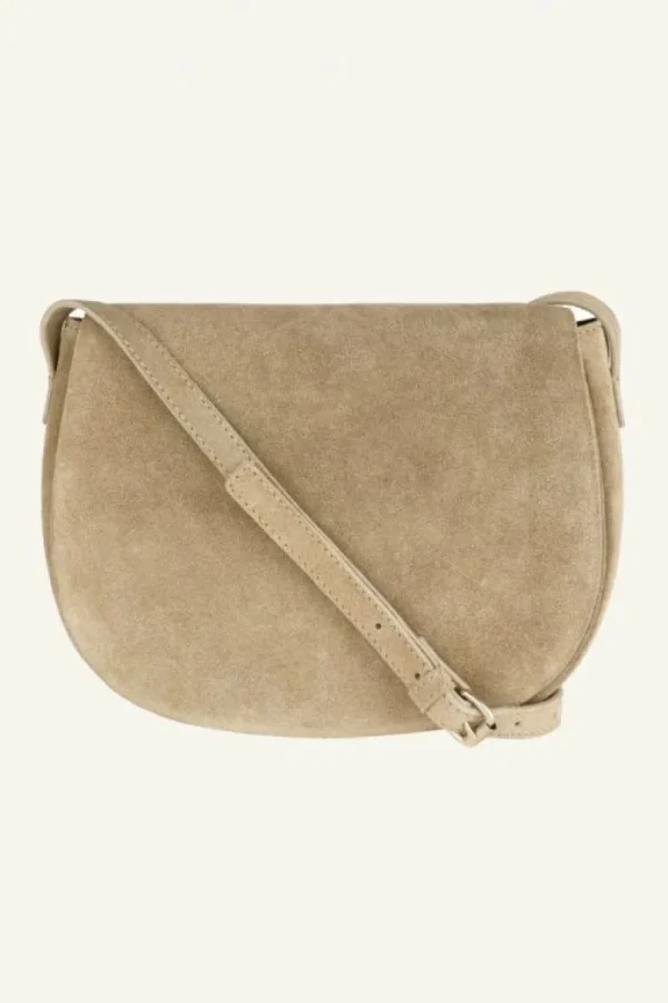 By bar Tassen<paris suede bag | sand