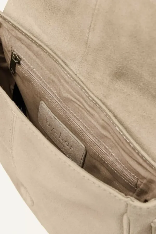 By bar Tassen<paris suede bag | sand
