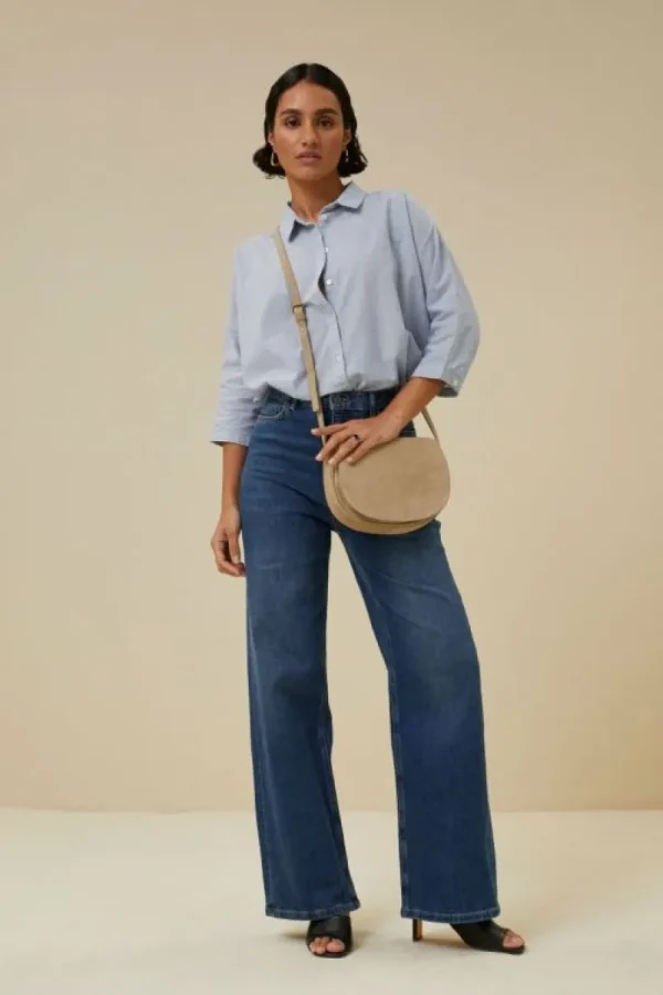 By bar Tassen<paris suede bag | sand