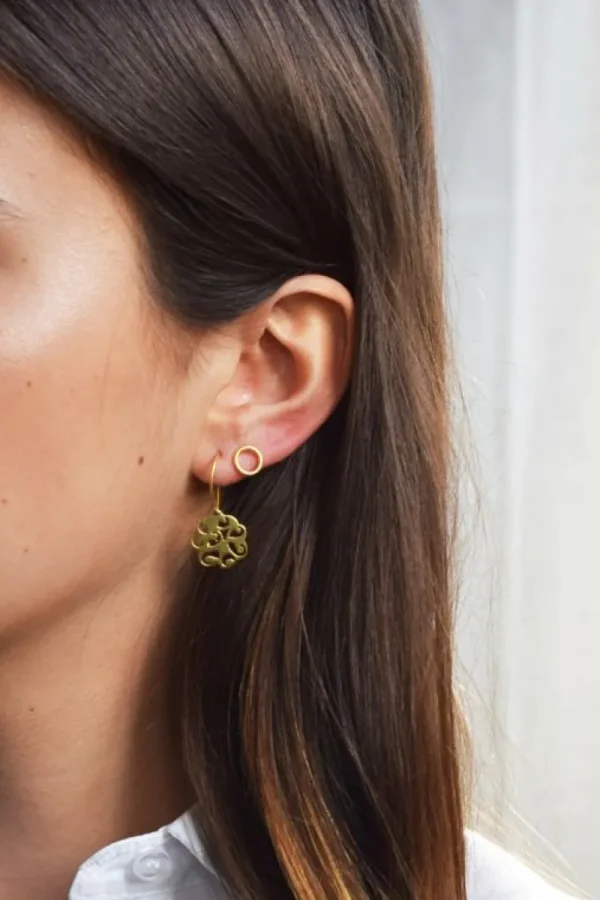 By bar Oorbellen | Sieraden<PD FLOWER | gold
