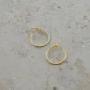 By bar Oorbellen | Sieraden<pd mat ring | gold