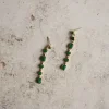 By bar Oorbellen<pd nolan earring | emerald