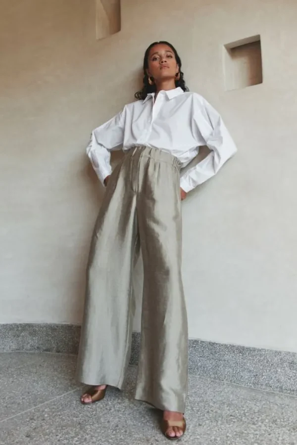 By bar Blouses<penny poplin blouse | white