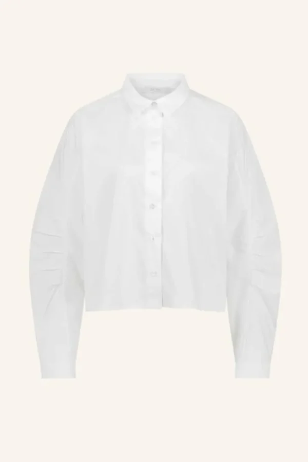 By bar Blouses<penny poplin blouse | white