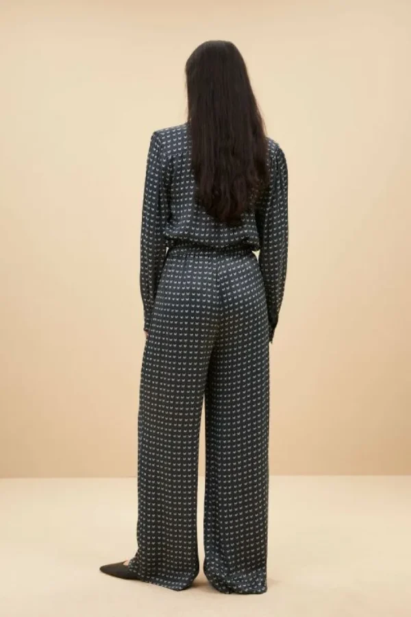 By bar Blouses<ribbe rastre blouse | rastre print
