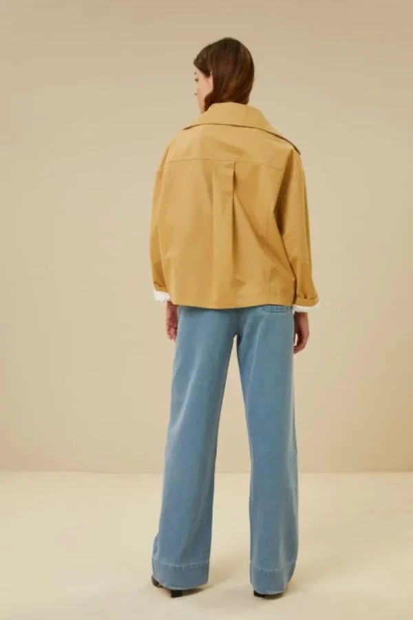 By bar Jassen<rika cotton coat | peanut