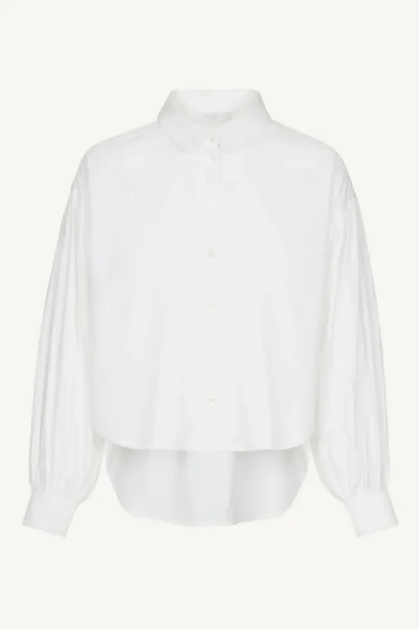 By bar Blouses<sarah short blouse | white