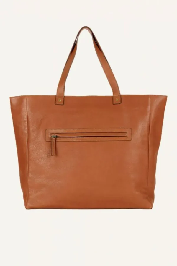 By bar Tassen<shopper bag | cognac
