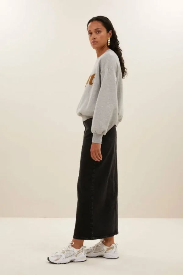 By bar Rokken<sis black skirt | jet black