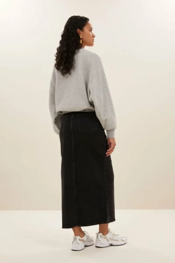 By bar Rokken<sis black skirt | jet black