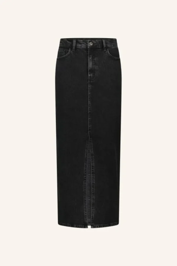 By bar Rokken<sis black skirt | jet black
