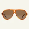 By bar Zonnebrillen<steph sunglasses | caramel