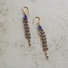 By bar Oorbellen | Sieraden<sterre earring | blue