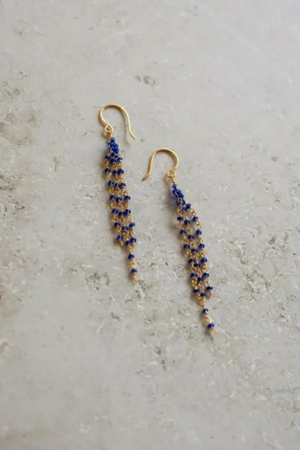By bar Oorbellen | Sieraden<sterre earring | blue
