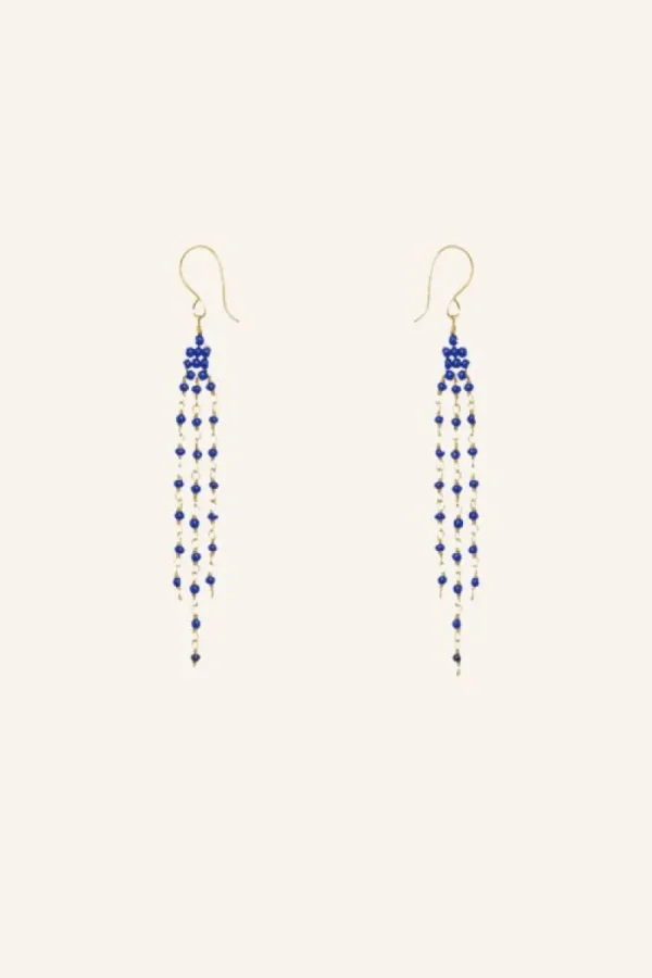 By bar Oorbellen | Sieraden<sterre earring | blue
