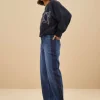 By bar Jeans | Broeken<two tone pants | denim