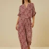 By bar Broeken<wanda sunflower pant | sunflower print